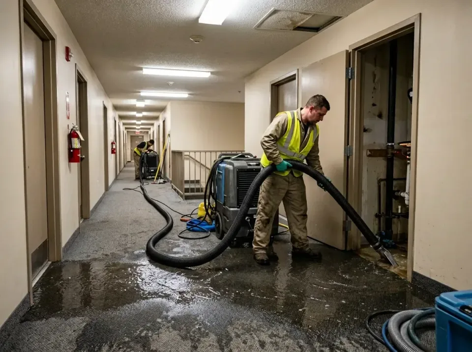 multi-unit-apartment-hallway-f-005 — frequently asked questions, Emergency Burst Pipe Water Extraction & Removal in Murrieta…